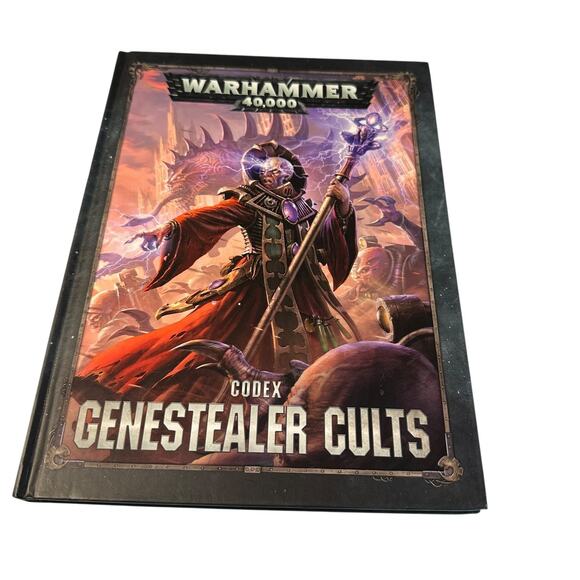 Warhammer 40k Codex Genestealer Cults Hardcover Army Book - 2019 Print - Picture 1 of 3